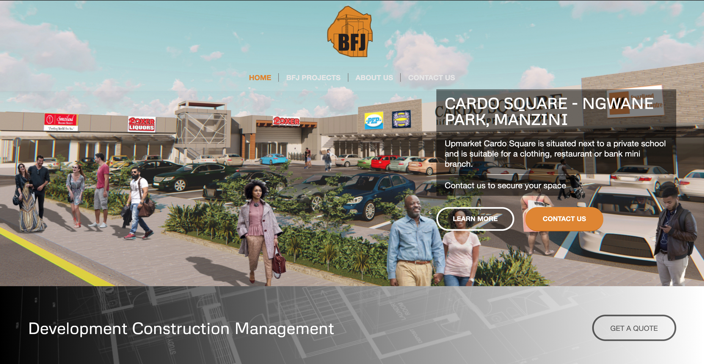 BFJ DEVELOPERS WEBSITE